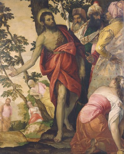 San Giovanni Battista predicante da Paolo Veronese